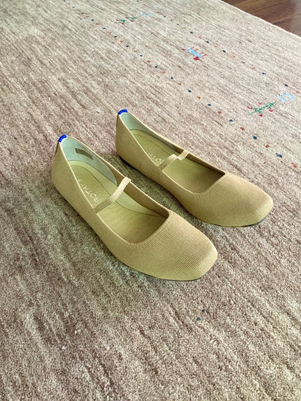New Rothy's The Max Square Mary Jane Wren Size 9
